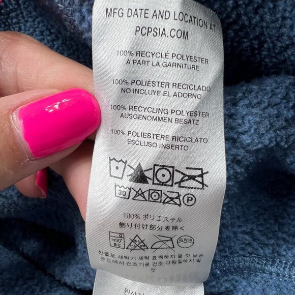 Patagonia Women's Quarter Zip Better Sweater Light Jacket Blue Size Medium - Picture 7 of 8